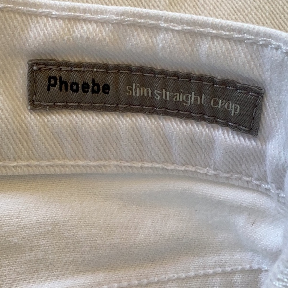 Citizens of Humanity while Phoebe slim straight crop jeans. Women’s size… - Picture 10 of 16